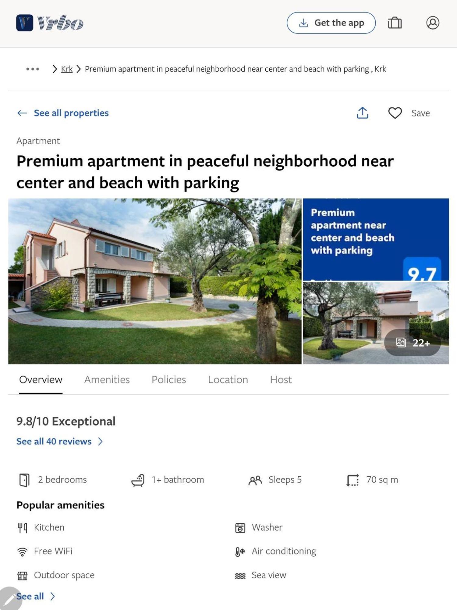 Premium Apartment Near Center And Beach With Parking Krk Town Kültér fotó